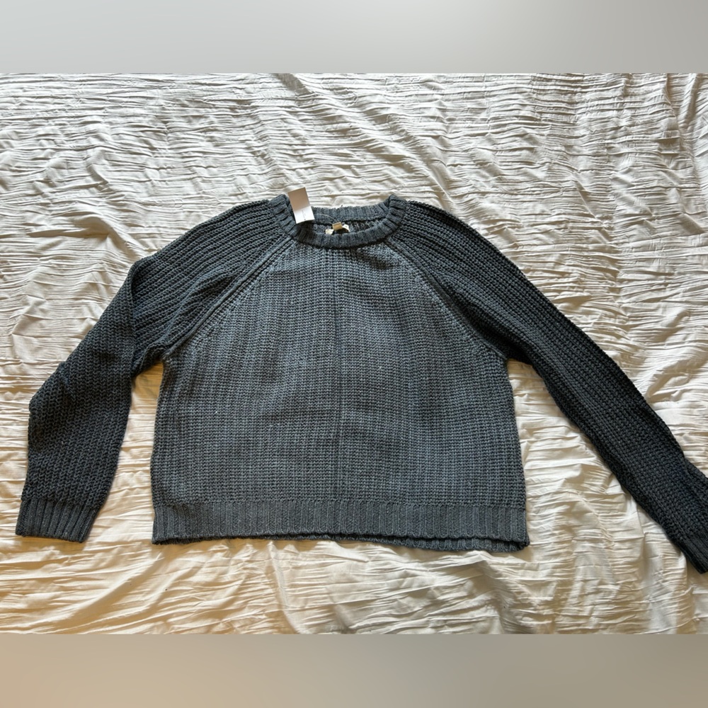 American Eagle Colorblock Crewneck Sweater Size L